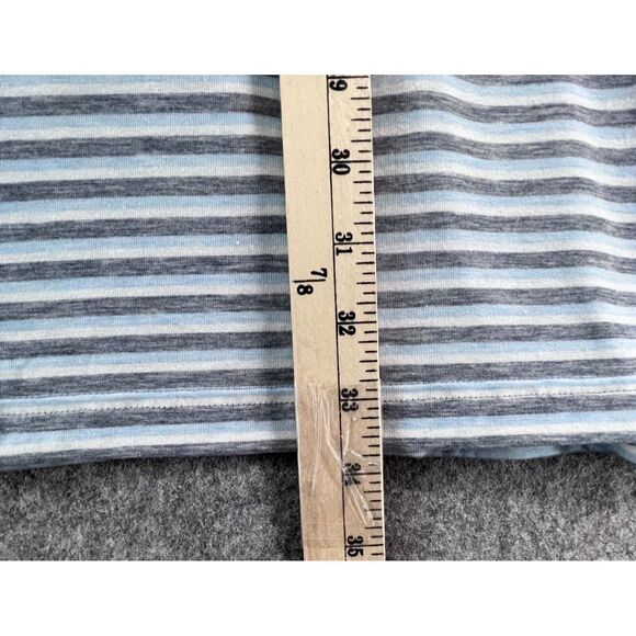 Peter Millar Polo Shirt XXL Blue Stripe Soft Tencel Blend Stretch Quick Dry Golf - Picture 5 of 13